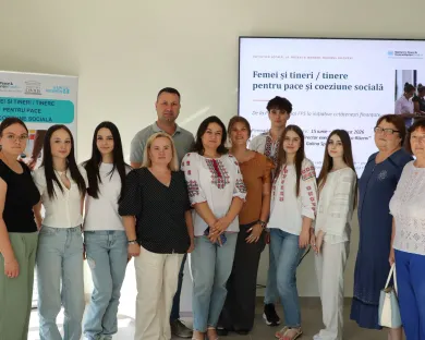 Femei și persoane tinere din Răzeni și Bardar, promotori ai păcii și coeziunii sociale în comunitățile lor
